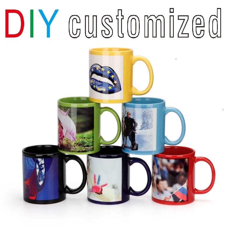 DIY Customized 350ML 12oz Cera - Sublimation Mug White recension och pris
