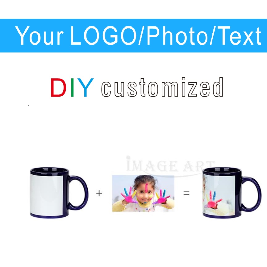 DIY Customized 350ML 12oz Cera - Sublimation Mug White recension och pris