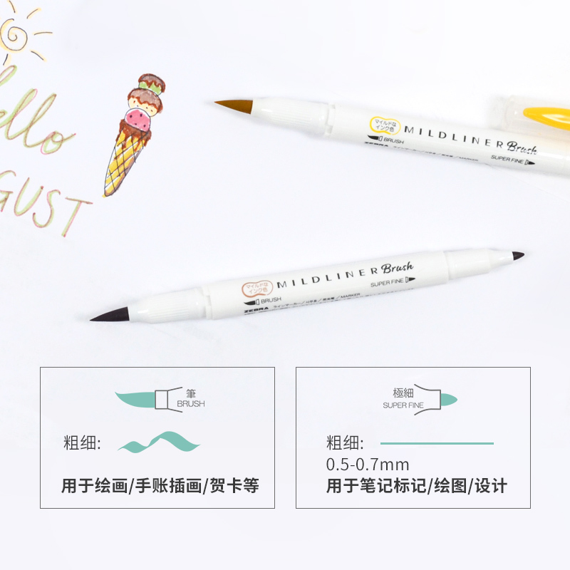Zebra Colores Double Headed Hi - Zebra Pen Sarasa recension och pris