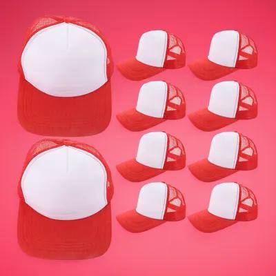 10Pcs Blank Baseball Caps Mesh - Hat Sublimation Blank recension och pris
