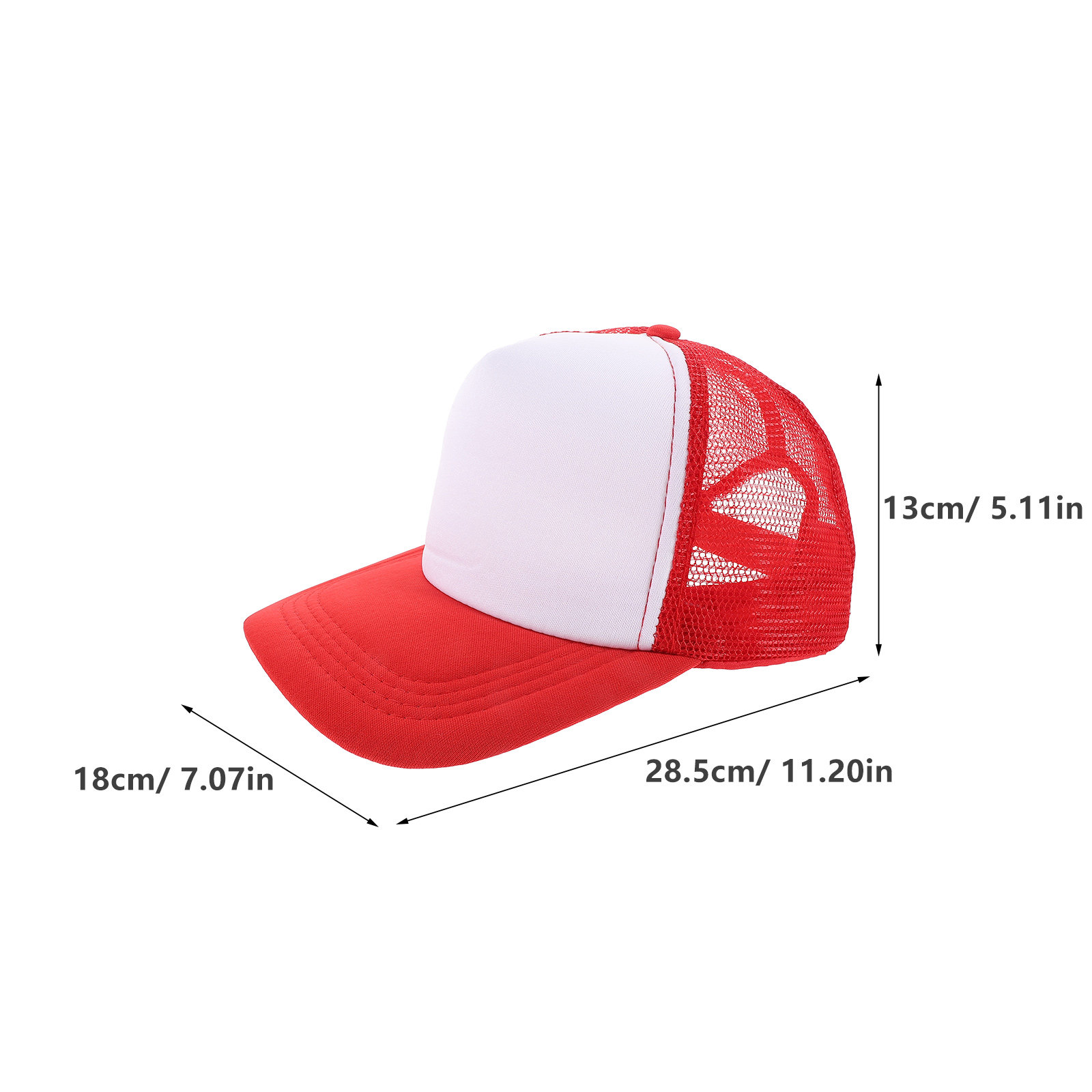 10Pcs Blank Baseball Caps Mesh - Hat Sublimation Blank recension och pris